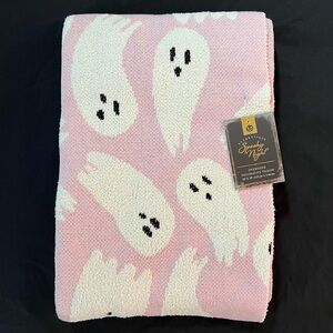 Handcrafted In India Boo Spooky Night Throw